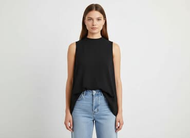 cropp bluzka z długim rękawem: Cropp, Top damski, rozmiar S — 1