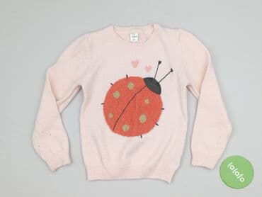 kurtka flek: Sweterek, Little kids, 8 lat, 122-128 cm, stan - Bardzo dobry — 2