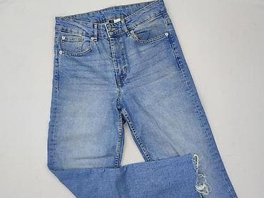 jeansy pumpy: H&M Divided, Jeansy damskie, rozmiar S — 1