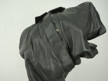 koszula z eko skóry reserved: Stradivarius, Шкіряна куртка жіноча, розмір M — 6