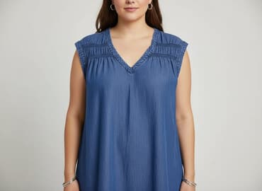 sukienka jeansowa pepco: Yessica, Sukienka damska, rozmiar XL — 7