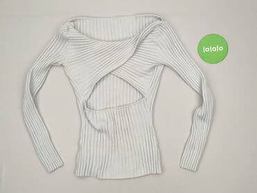 bluzka sweterkowa damska z krótkim rękawem: Bluzka damska, rozmiar S — 3