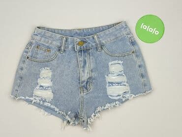 szorty poszarpane wysoki stan: Szorty damskie, rozmiar S — 2
