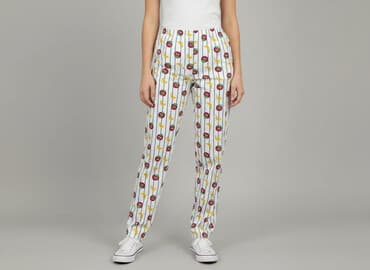 spodnie od piżamy pepco: Spodnie materiałowe damskie, rozmiar S — 1