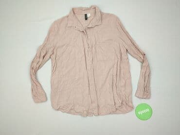 srebrne sukienki na imprezę: H&M, Koszula damska, rozmiar M — 2
