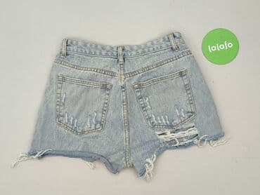 spodenki jeansowe z wysokim stanem pull and bear: PrettyLittleThing, Szorty damskie, rozmiar M — 3