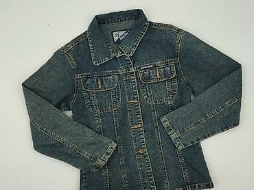 pull and bear mom fit jeans: Kurtka jeansowa damska, rozmiar S — 1