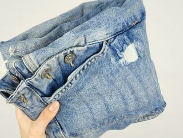 podarte jeansy: H&M, Dungarees for women, size S (EU 36) — 7