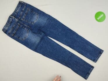 jeansowa spódniczka z falbankami: Spodnie jeansowe, Lincoln & Sharks, 13 lat, 158, stan - Bardzo dobry — 3