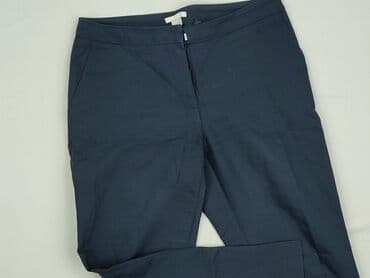 chinosy damskie granatowe: H&M, Spodnie materiałowe damskie, rozmiar S — 1