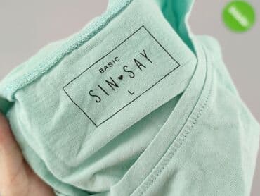 Ubrania damskie: Sinsay, T-shirt damski, rozmiar L — 5