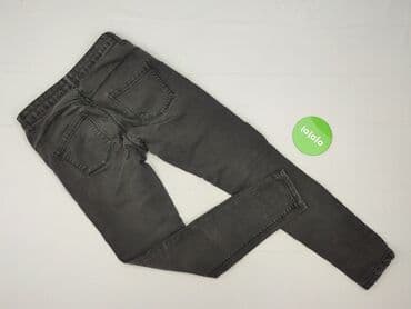 legginsy woskowane wysoki stan: House, Jeansy damskie, rozmiar XS — 3