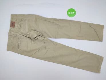 szeroki czerwony pasek do sukienki: Big Star, Chinosy dla mężczyzn, M — 3