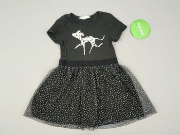 c and a sukienka: Dress, H&M, 5-6 years, 110-116 cm, condition - Very good — 2