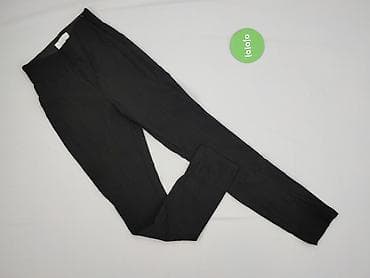 kremowe getry: H&M, Spodnie materiałowe damskie, rozmiar XS — 2