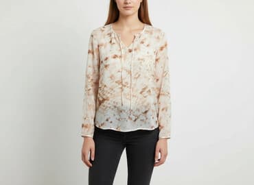 złote bluzki wieczorowe: Bluzka damska, rozmiar M — 7