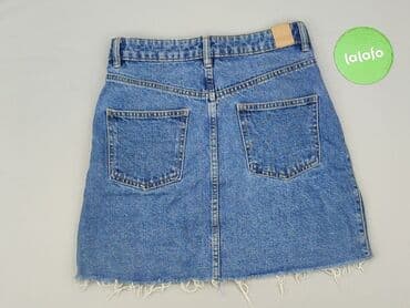 jeans mom slim fit stradivarius: Zara, Spódnica damska, S — 3