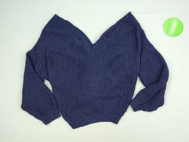 sweter z dekoltem v: Missguided, Sweter damski, S — 3