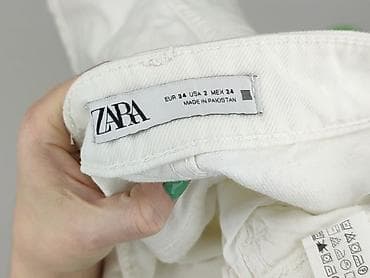 biale dzwony: Zara, Szorty damskie, rozmiar XS — 4