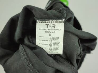 spodnie z wysokim stanem dla wysokich: Tom Rose, Spodnie materiałowe damskie, S — 5