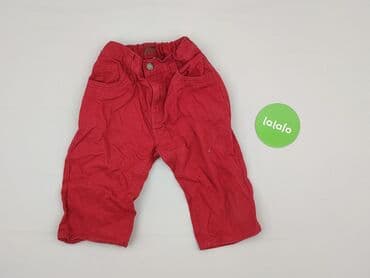 spodnie czerwone w kratke: Jeans, DenimCo, 10 years, 134/140, condition - Very good — 2