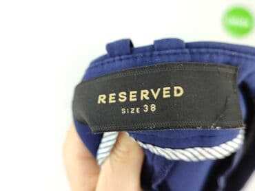 spodnie woskowane brązowe reserved: Reserved, Spodnie materiałowe damskie, rozmiar M — 4