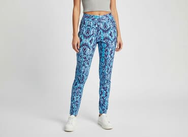 wegańskie buty zimowe: Vero Moda, Legginsy Eleganckie damskie, rozmiar S — 7