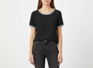 reserved czarne bluzki: Women's blouse, size S — 7