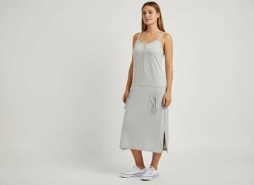 koszula nocna lniana: Sukienka damska, rozmiar S — 5