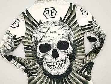 scull t shirty: Bluzka damska, rozmiar S — 1