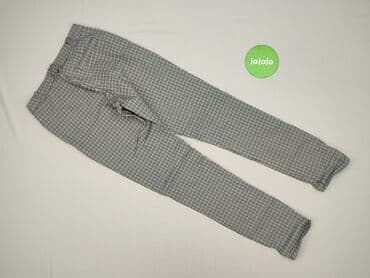 spodnie z lat 80: Spodnie materiałowe damskie, rozmiar M — 3