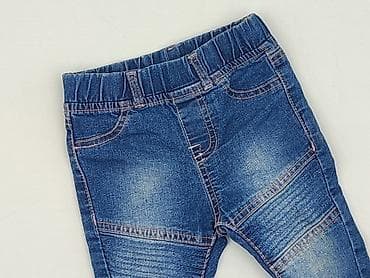 Spodnie jeansowe, 9-12 miesięcy, stan - Bardzo dobry
