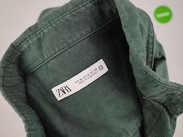 benetton len: Zara, Сорочка для чоловіків, розмір M — 5