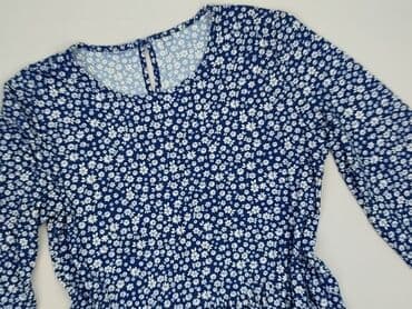 niebieska sukienka z długim rękawem: Women`s dress, size S — 2