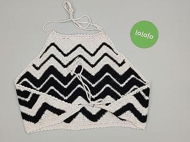 białe platformy: H&M, Top damski, rozmiar L — 3