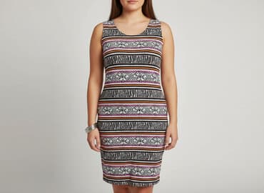 sukienka wzory azteckie: Internacionale, Sukienka damska, XL — 7