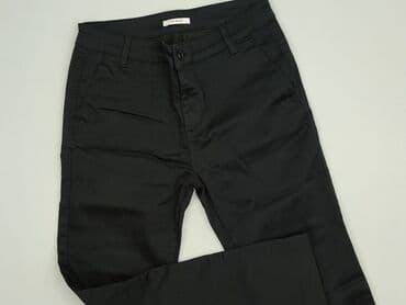 orsay spodnie woskowane czarne: Orsay, Spodnie materiałowe damskie, rozmiar M — 2