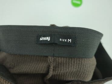 spodnie z wysokim stanem dla wysokich: Spodnie materiałowe damskie, M — 4