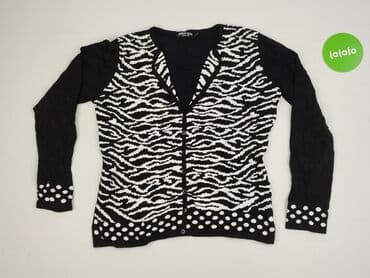 sweter w panterkę h: Sweter damski, rozmiar L — 2