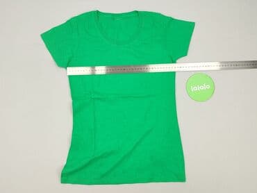 jaka koszulka do zielonych spodni: T-shirt damski, rozmiar S — 4