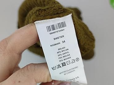 sweterek bialy: Solar, Sweter damski, rozmiar XS — 5