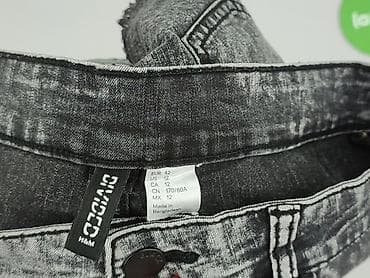 szorty len: H&M Divided, Szorty damskie, rozmiar M — 4