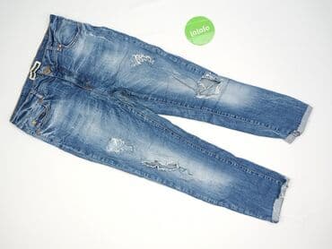 jeansy z asymetrycznym zapieciem: Noisy May, Jeansy damskie, M — 2