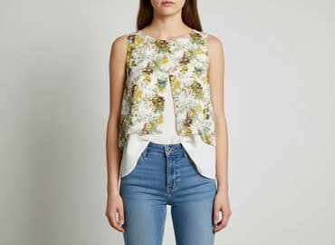 bluzka w paski pepco: Stradivarius, Bluzka damska, rozmiar M — 7