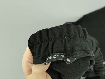 monnari czarne spodnie: Greenpoint, Spodnie materiałowe damskie, rozmiar M — 4