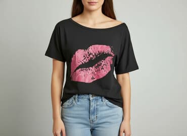 koszulki damskie z fajnymi napisami: T-shirt damski, rozmiar M — 1