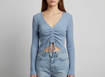 bluzki prazkowane: PULL&BEAR, Bluzka damska, rozmiar XS — 6