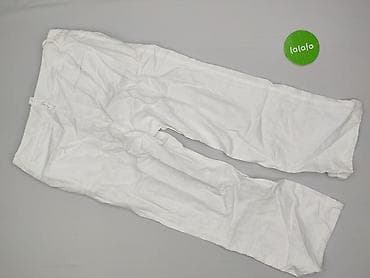 biale: Gina, Spodnie materiałowe damskie, rozmiar M — 3