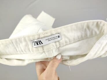 szerokie spodnie jeansowe zara: Zara, Jeansy damskie, rozmiar XS — 4