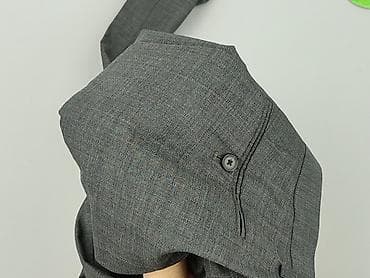 malachowski kurtka: Męskie spodnie garniturowe Dressmann - Kolor: szary melanż - Krój — 6